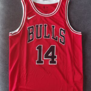 Raudoni Chicago Bulls Mato Buzelio Marškinėliai